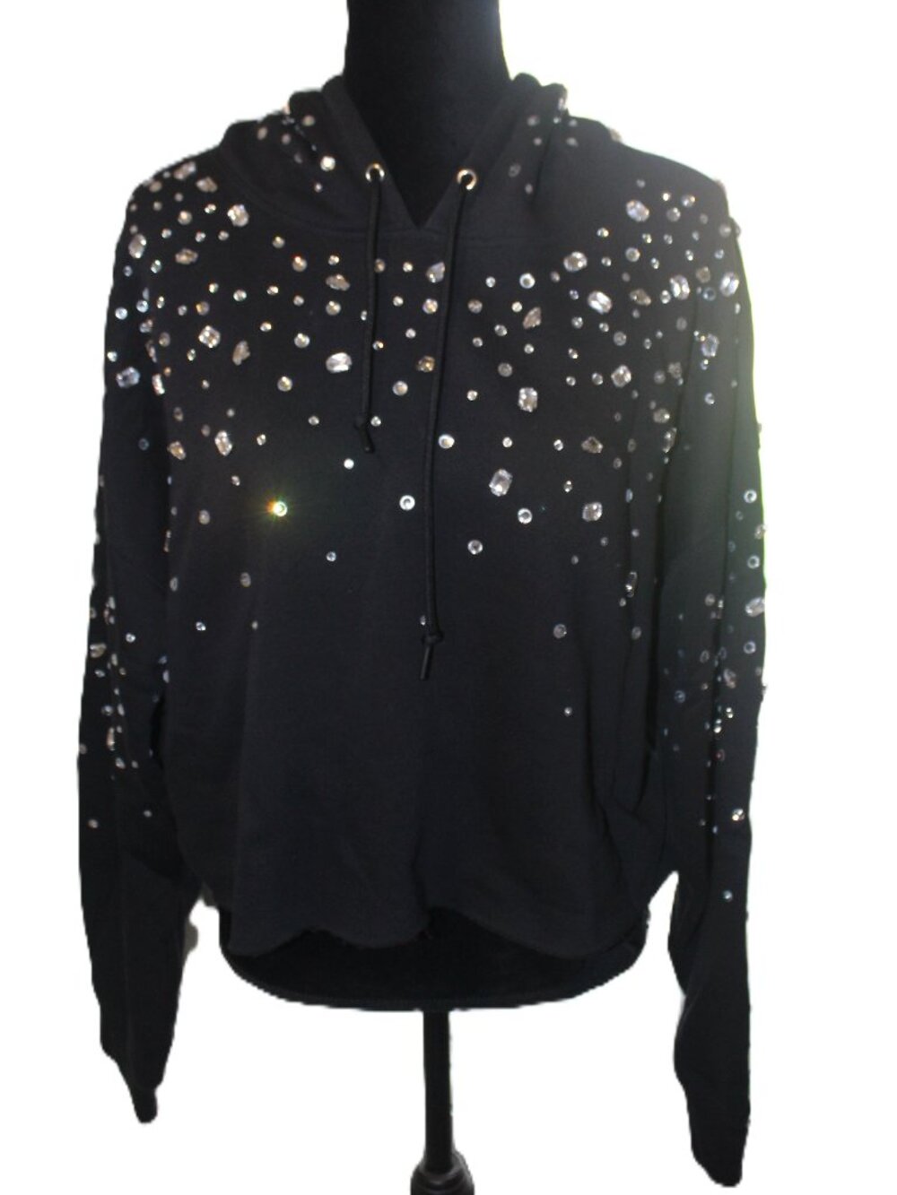 All American Rhinestone Embellished Sweatshirt